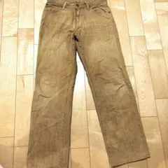 最終値下げ★Wrangler ベージュデニムパンツ 31サイズ　W0344