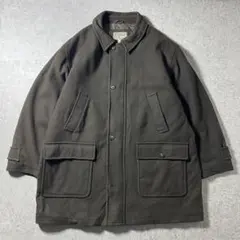 L.L.Bean ウール カシミヤ混 コート XL ポルトガル製