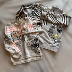 KENZO グレー トレーナー 12A 6A セット