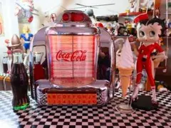 コカコーラ アメリカンダイナー ジュークボックス型ラジカセ アメグラ