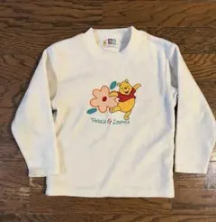 ディズニー プーさん Pooh 長袖トレーナー110 古着