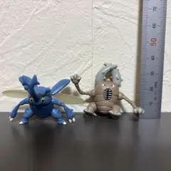 立体ポケモン図鑑　ヘラクロス　カイロス　セット　ポケモン　フィギュアのサムネイル