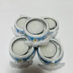 【未開封品】 アロマキャンドル 雪だるま ペパーミント 5個セット