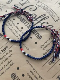 ハンドメイドミサンガ　2本セット