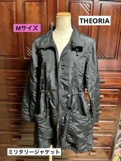 THEORIA セオリア しまむら ミリタリージャケット アウター ブラック M