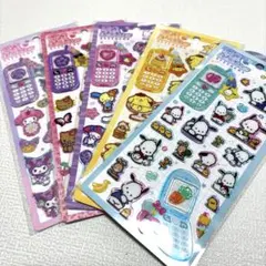 正規品 平成はっぴーフォン サンリオ 5枚セット 新品未開封
