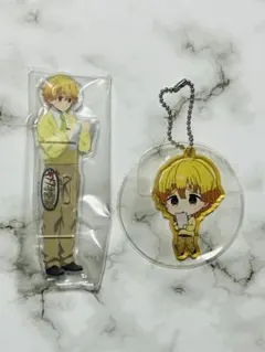 キメツ学園　我妻善逸　アクリルスタンド&アクリルキーホルダーセット　鬼滅の刃