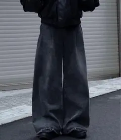 SINSS サイドタックカーブデニム ブラック Sサイズ - メルカリ