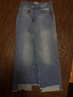 FREAK ‘S STORE デニムロングスカート アシンメトリックデザイン