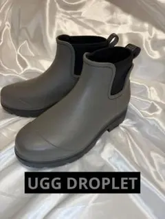 未使用級✨UGG DROPLETドロップレット レインブーツ グレー系 25.0 新品未使用】UGG DROPLETドロップレット レインブーツ 24cm - メルカリ