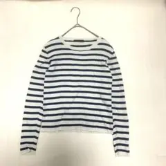 【items 】URBAN RESEARCH ボーダー長袖トップス フリーのサムネイル