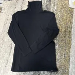HEATTECH 極暖 タートルネックシャツ　ブラック