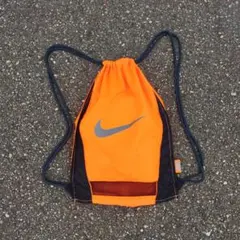 Nike ナップサック テック 古着 シティーボーイ オレンジ Y2K