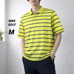 NIKEGOLF ナイキゴルフ ポロシャツ メンズ M DRIFIT イエロー