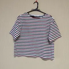 Dessin ボーダー Tシャツ 半袖 ホワイトのサムネイル
