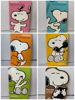 SNOOPY ノート　６冊セット