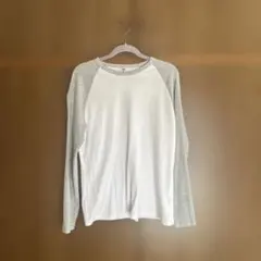 UNIQLO ソフトリブT/長袖/ラグラン