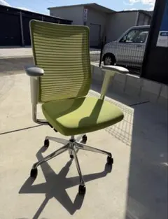 【最終値下げ‼️】okamura オカムラ チェア シルフィー メッシュ グリーン