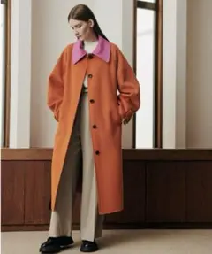 ☆美品☆ルシェルブルー アンゴラ混 ブルゾン フレア コート　ゆったり Aライン 2025年最新】ルシェルブルー コートの人気アイテム - メルカリ