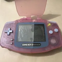 ゲームボーイアドバンス 本体 クリアピンク