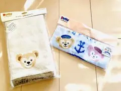 ダッフィーフェイスタオル&ミニタオルセット　未開封品