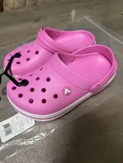 crocs　ピンク　サンダル　21cm 新品未使用品