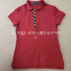 《希少》Polo Ralph Lauren スキニーポロシャツM レッド
