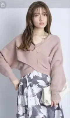 アプワイザーリッシェ Apuweiser-riche ♡ クロスニット