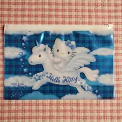 平成レトロ 当時もの ハローキティ 25th フラットケース ユニコーン