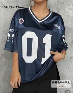 SHEIN ネイビー スポーツ Lサイズ 01