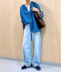 未使用　UNIQLO バギーカーブジーンズ