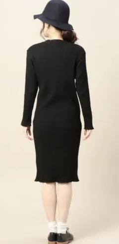 未使用！美品！〈BEAUTY&YOUTH〉リブワンピース