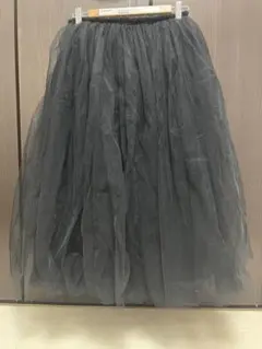 未使用　タグ付　COMME des GARÇONS Girl チュール　スカート コムデギャルソンCOMME des GARCONSチュール切替スカート 白M (K-138017)