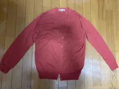 Earthy Living カーディガン LL 赤 レッド