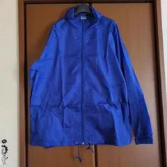 フリーサイズ　青のウィンドブレーカー