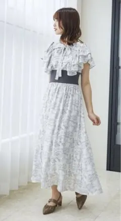 MAJESTIC LEGON花柄ワンピース