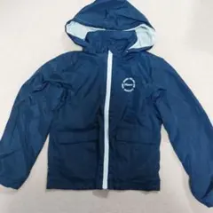 ノイユエイムベベ　ナイロンジャケット裏地付き　紺色　140