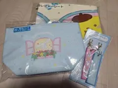 サンリオ当たりくじ　保冷バッグ　ペアキーホルダー