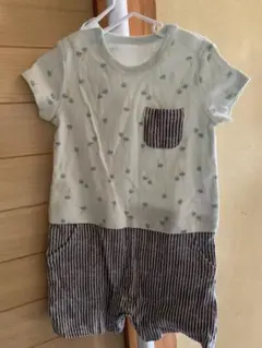 【水通しのみ】 ユニクロ ショートオール 80
