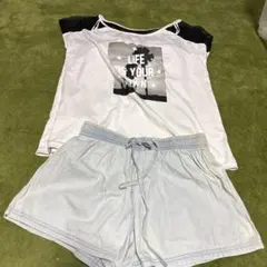 セパレート水着・Tシャツ・ショートパンツセット4点セット