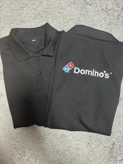 Domino's ポロシャツ Lサイズ 黒2枚セット