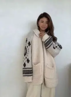 ALEXIA STAMオーバーサイズシャギージャケット チャコール M - メルカリ