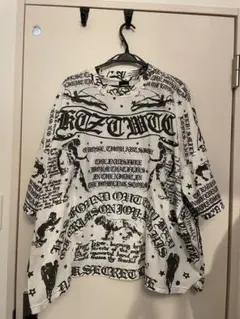 KTZ ウィリアムブレイク 総柄Tシャツ ビッグシルエット