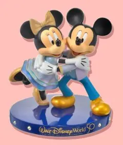 ディズニーワールド５０周年　ミッキー・ミニー フィギュアセット DISNEY (ディズニー) フィギュアセット タグ付 ミッキー＆ミニー