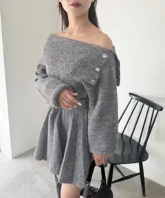 ナイスクラップ ニットワンピ