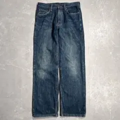 90s Edwin セルビッチデニム 天然インディゴ USA古着 501 505