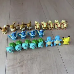 ポケモン ミニフィギュア 21体セット　びっくらたまご　イーブイ