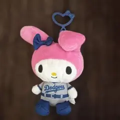 【新品未使用】ドジャース × キティちゃんぬいぐるみ　8/12配布限定品 新品未使用】ドジャース × キティちゃんぬいぐるみ 8/12配布限定品
