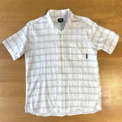★HELLY HANSEN　半袖シャツ　チェック　Sサイズのサムネイル
