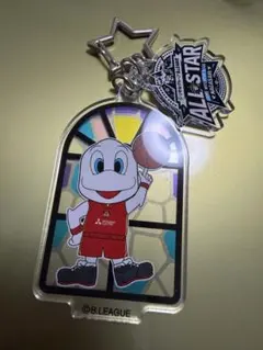 Bリーグオールスター　マスコット アクリルキーホルダー　ディーディー